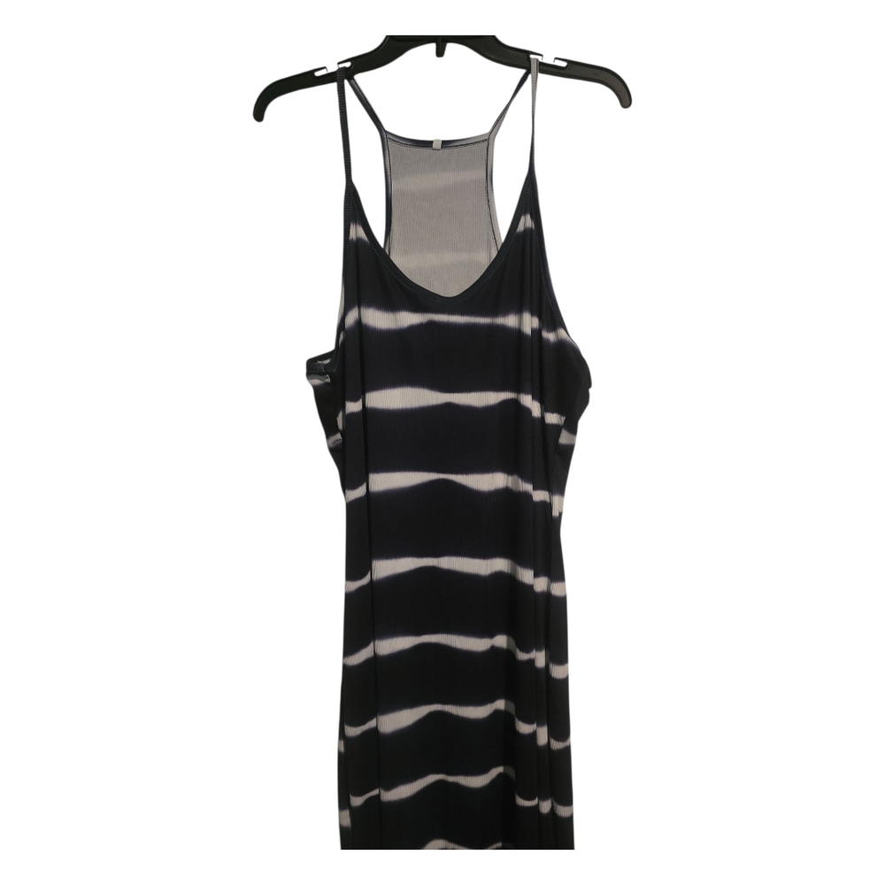 Black and White Striped Dress
